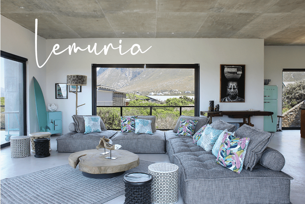 Cape – Lemuria’s contemporary interior in Betty’s Bay 