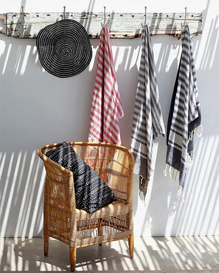 A play of light and shadow at Dwarskersbos beach house near the fishing village of Velddrif