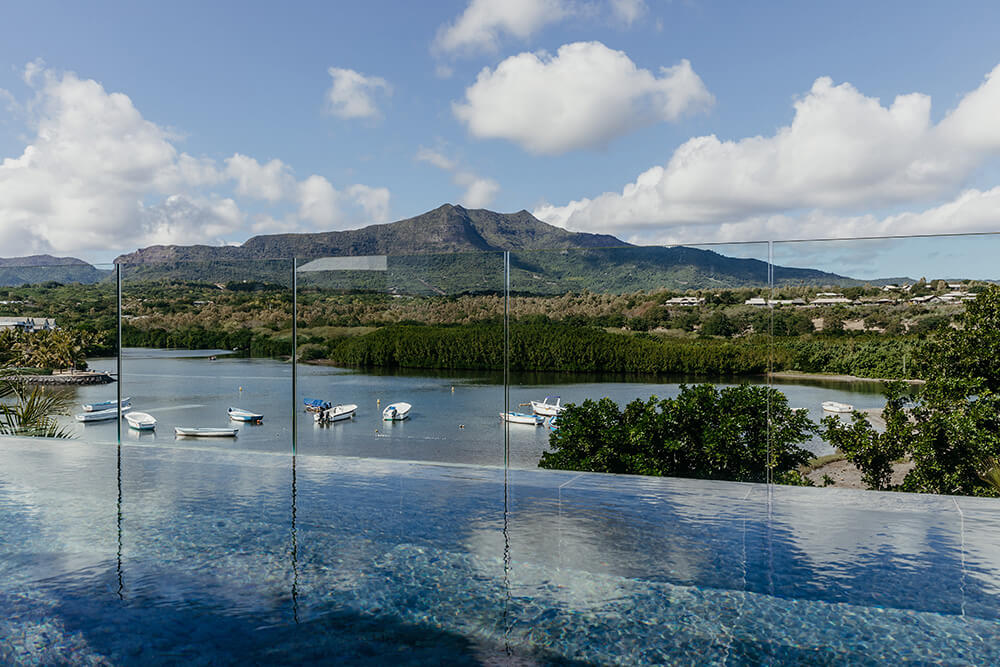 Perfect hideaway, Mauritius, Black River Penthouse view