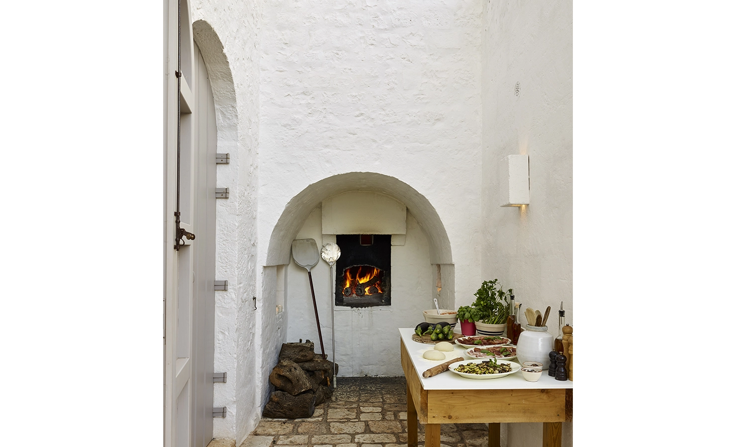 Perfect Hideaways, Masseria Petrarolo, pizza oven